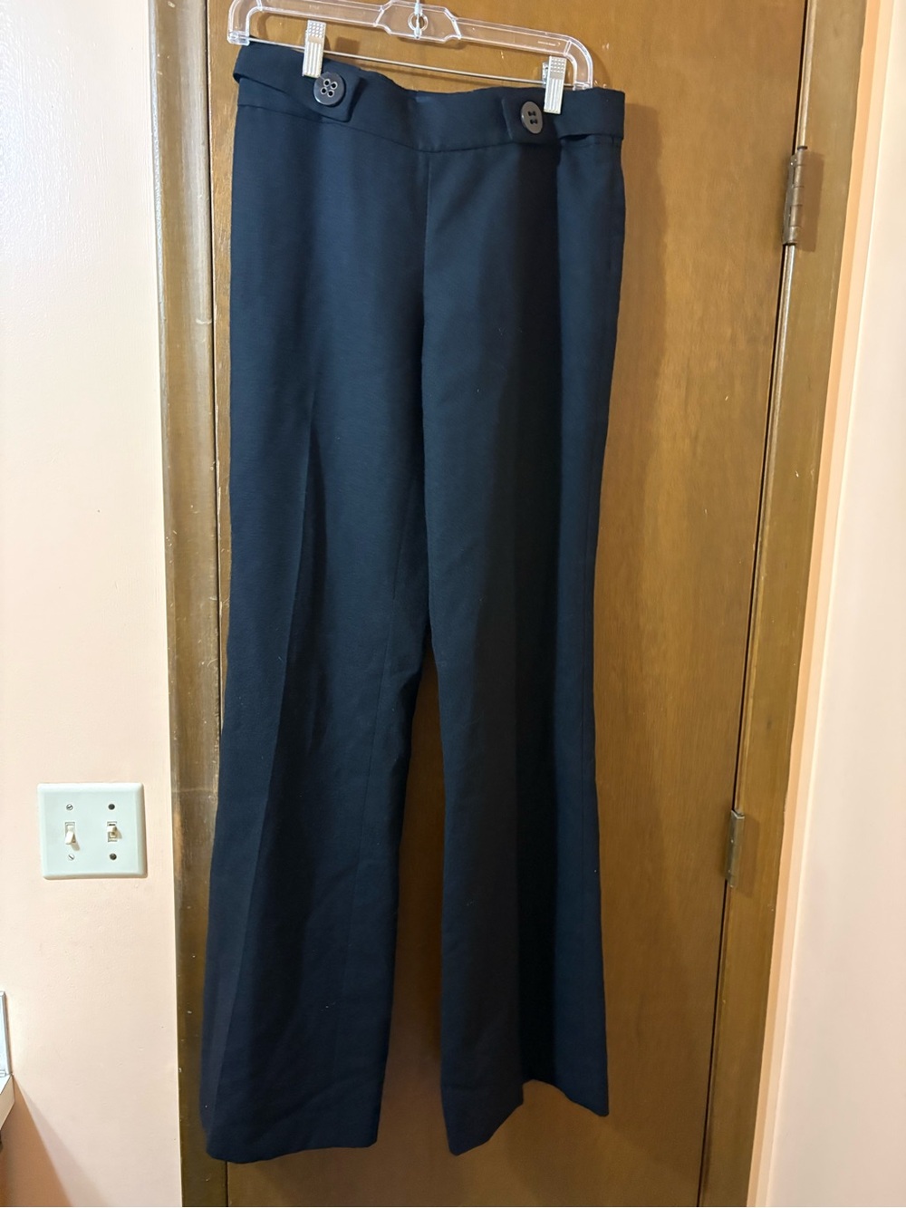 Tory Burch Black Wool Trousers